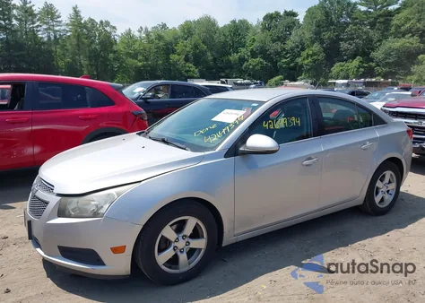 2014 Chevrolet Cruze 1Lt Auto z USA, uszkodzony, nr VIN 1G1PC5SB7E7391981